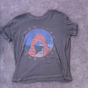 Altar'd State Gray Moab Utah Tee